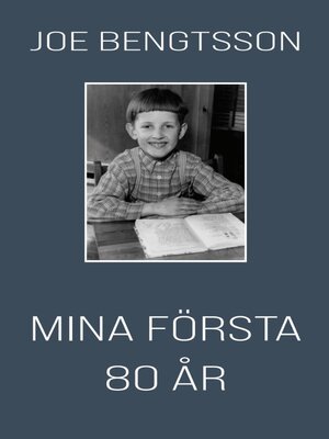 cover image of Mina första 80 år